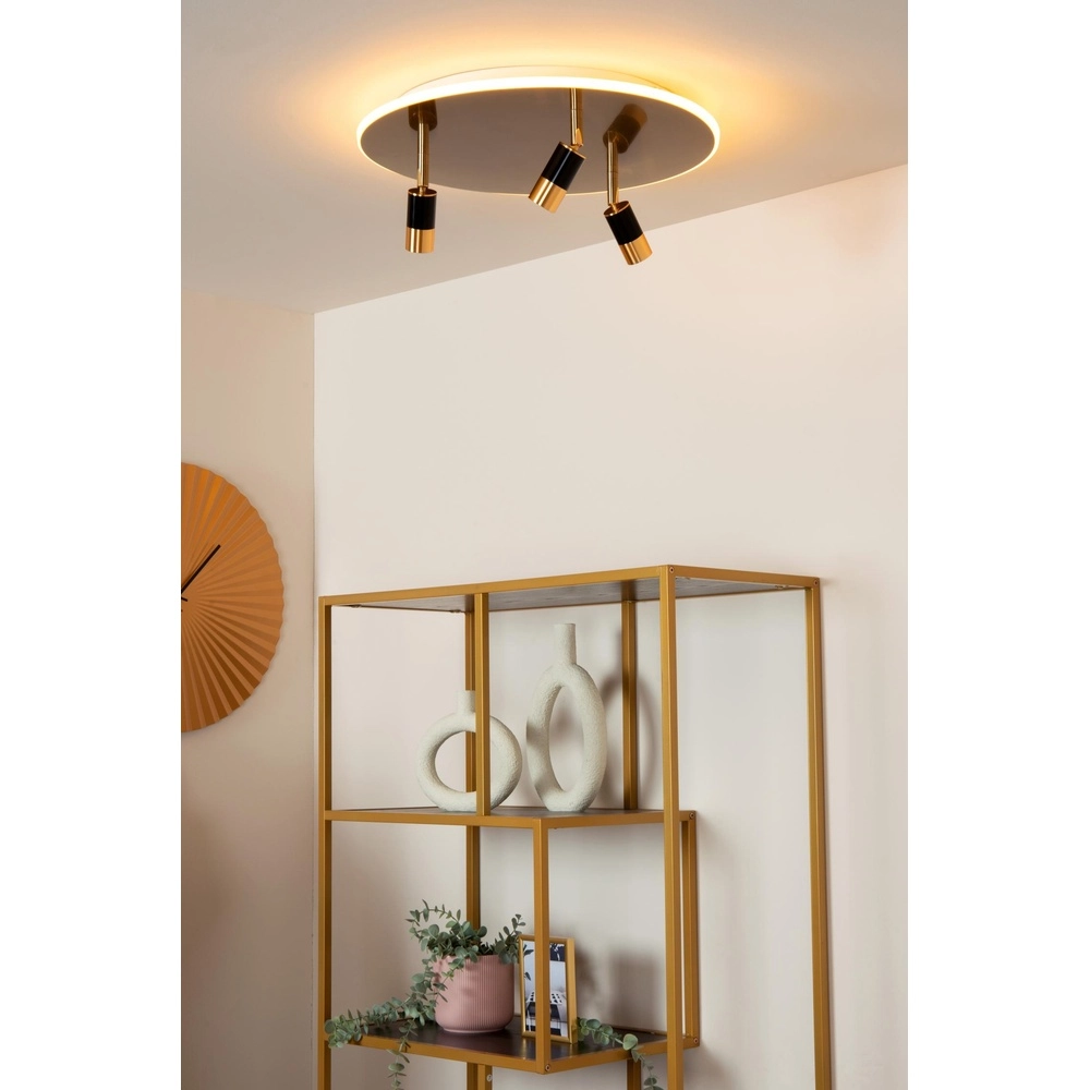 Design ceiling lamp Jubel gold Ø 48cm Lucide 5411212712790
