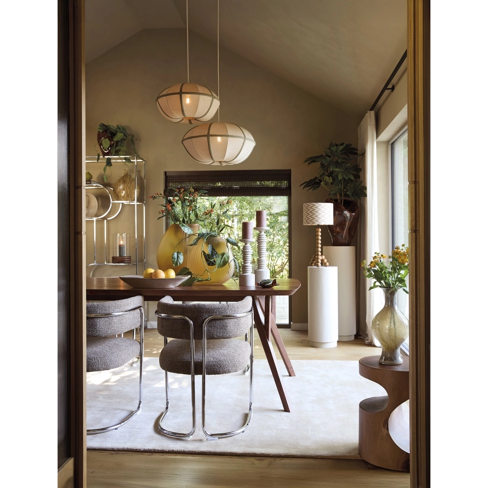 Japandi pendant lamp Mirelys Ø 49cm - olive green Light & Living 8717807835903