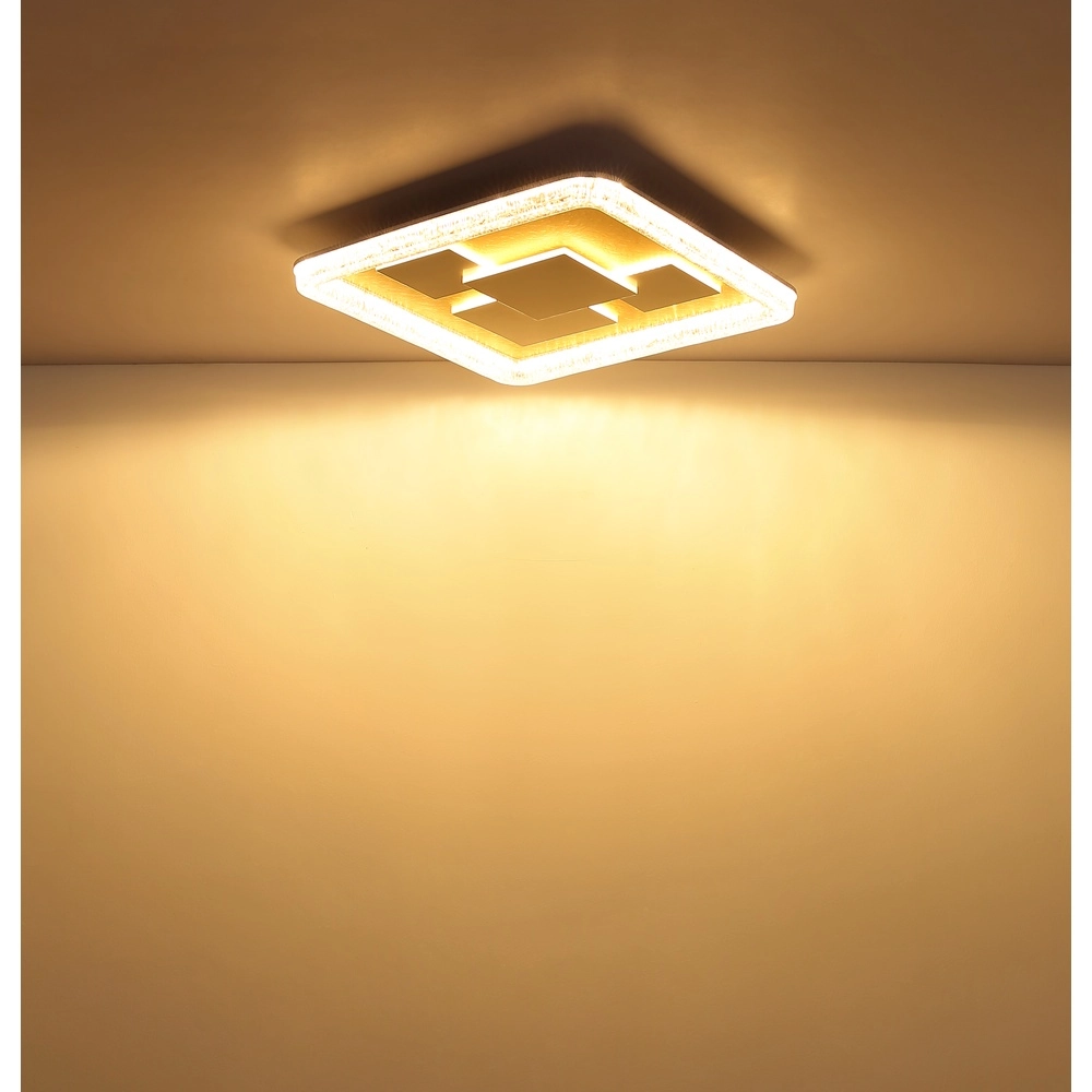 Ceiling light Loraine with unique effect square Globo 9007371580286