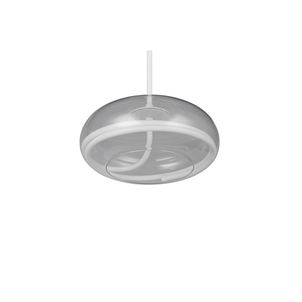 Design pendant lamp Tarsia white Ø 40cm Trio 4017807683325