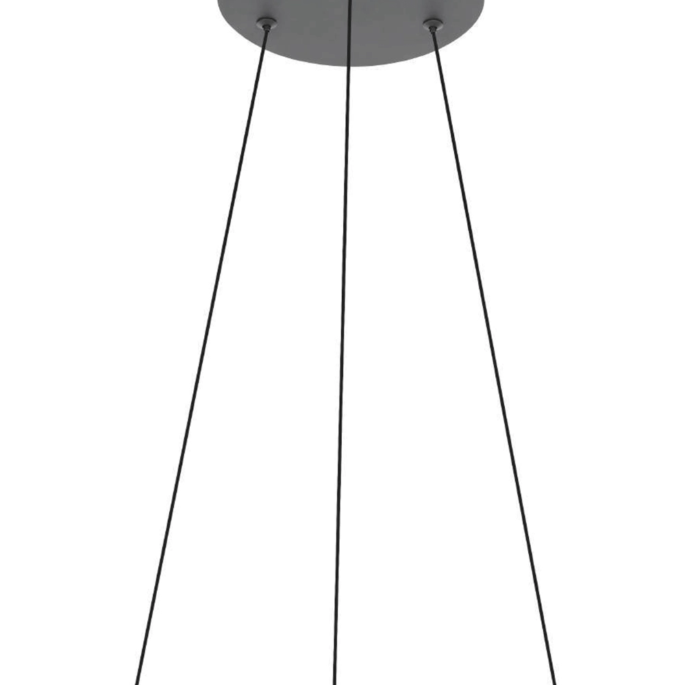 Design LED pendant light Ruotale Ø 55cm Eglo 9008606239931