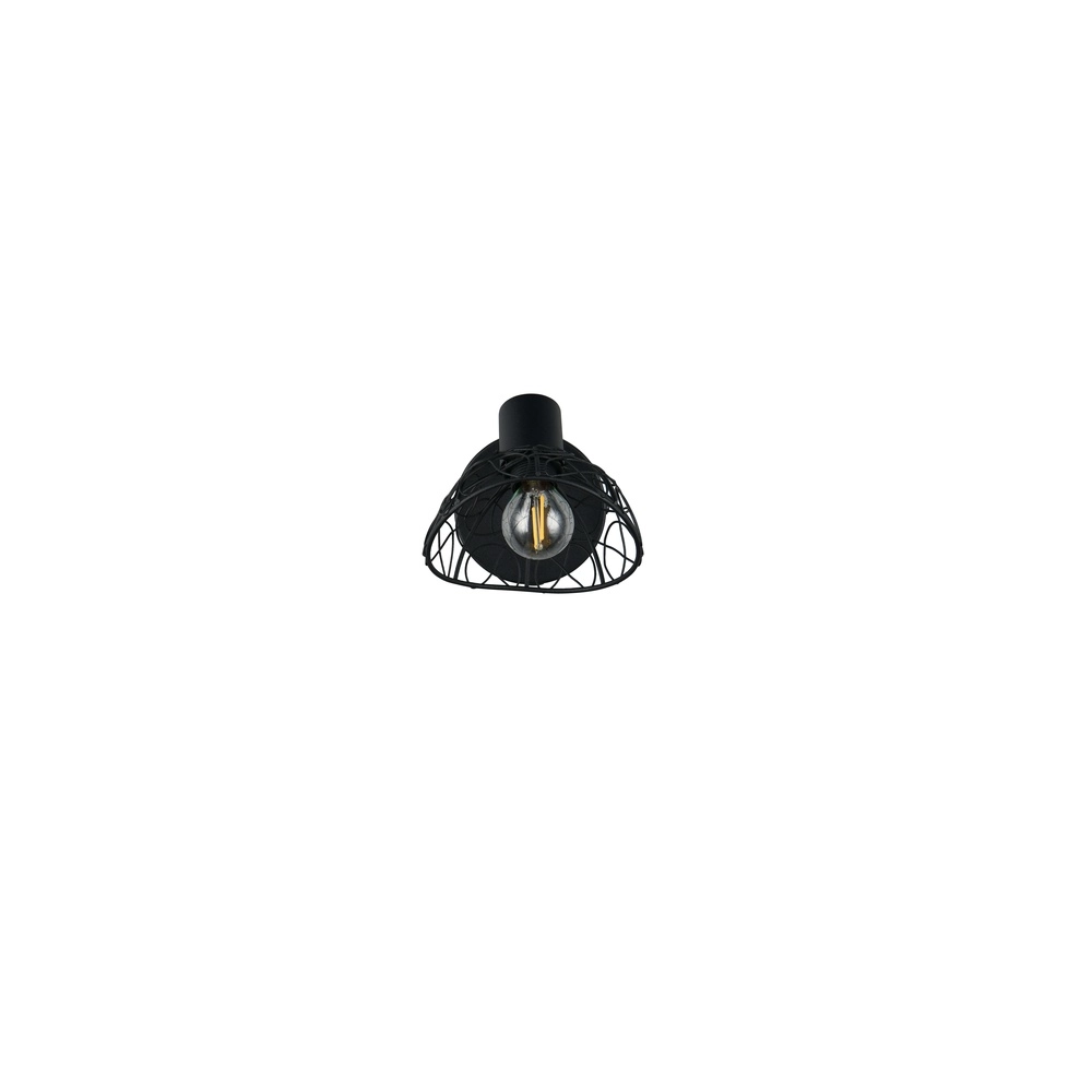 Ceiling lamp Yako Single Black Trio 4017807670912