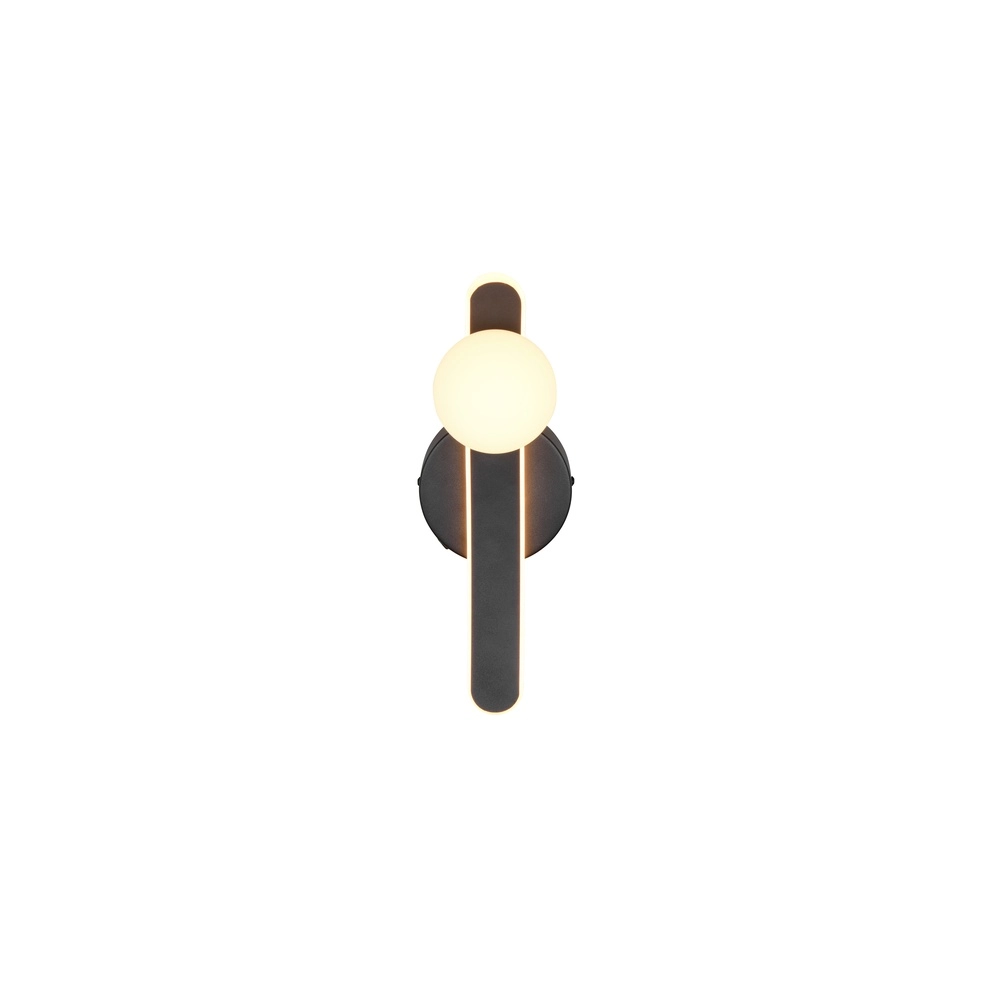 Wall lamp Napoli Black Trio 4017807683431