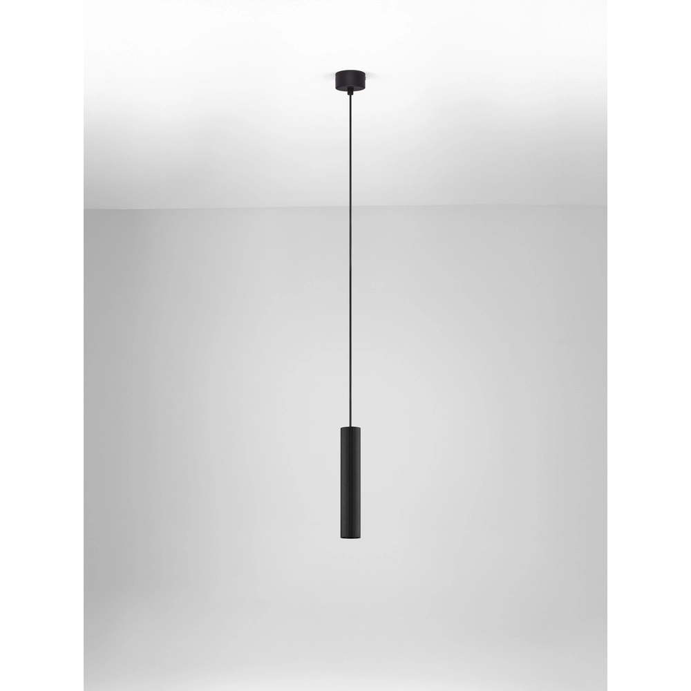 Pendant lamp Comet black Lyora 5212017475831