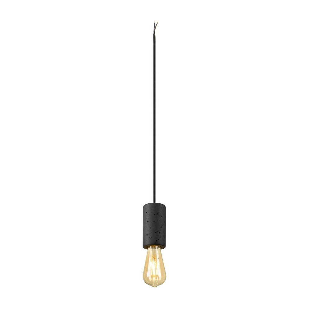 Pendant lamp Fitu Stone Black