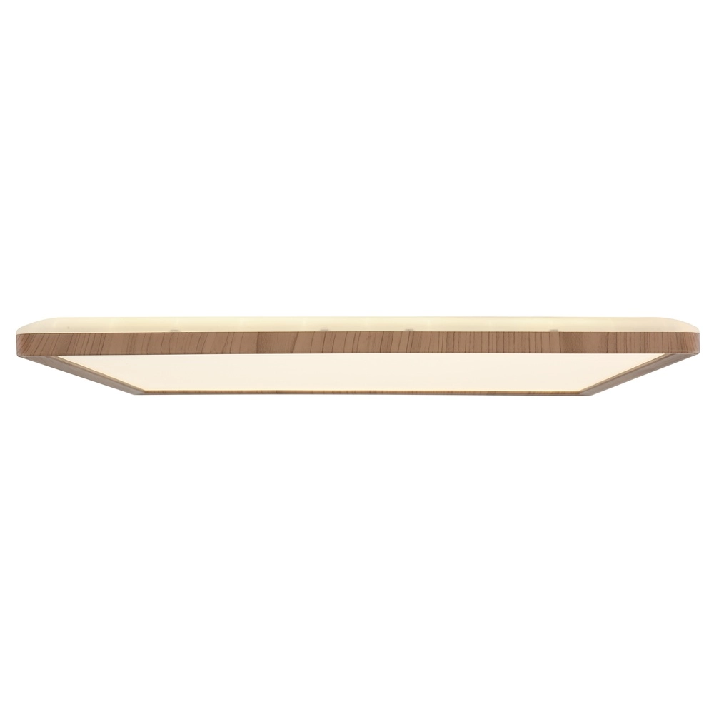 Ceiling light Sapana square 42cm wood Globo 9007371457434