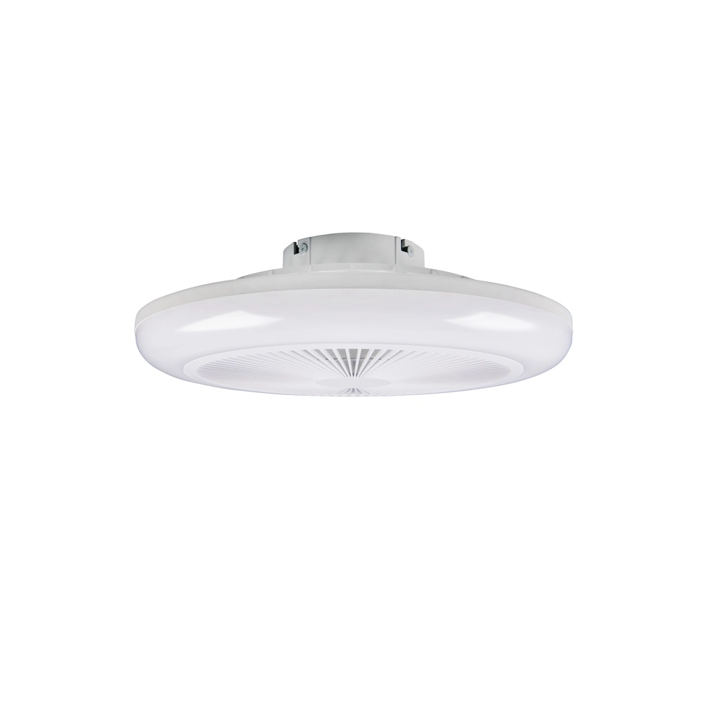 Design fan Holmsund white Ø 46cm with RGB function Trio 4017807688665
