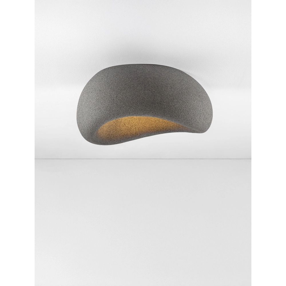 Natural ceiling lamp Aere grey 50cm Lyora 5212017476777
