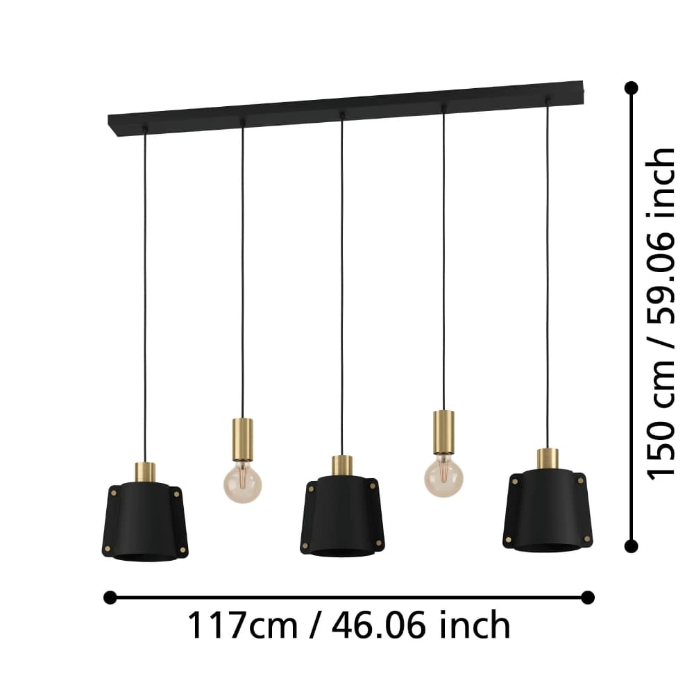 Dining room hanging lamp Majagua Stars of Light 9008606241118