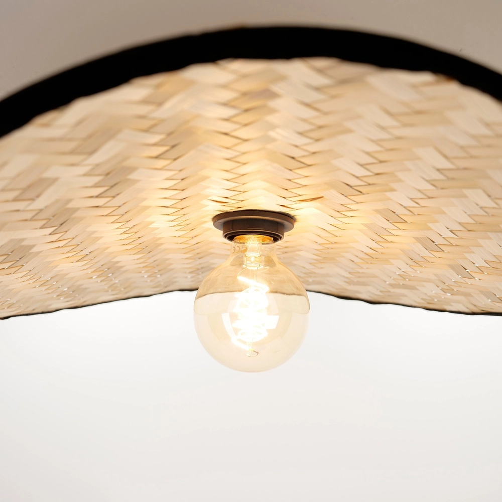 Rattan ceiling lamp Marywell 52x34cm - E27 Eglo 9002759440435