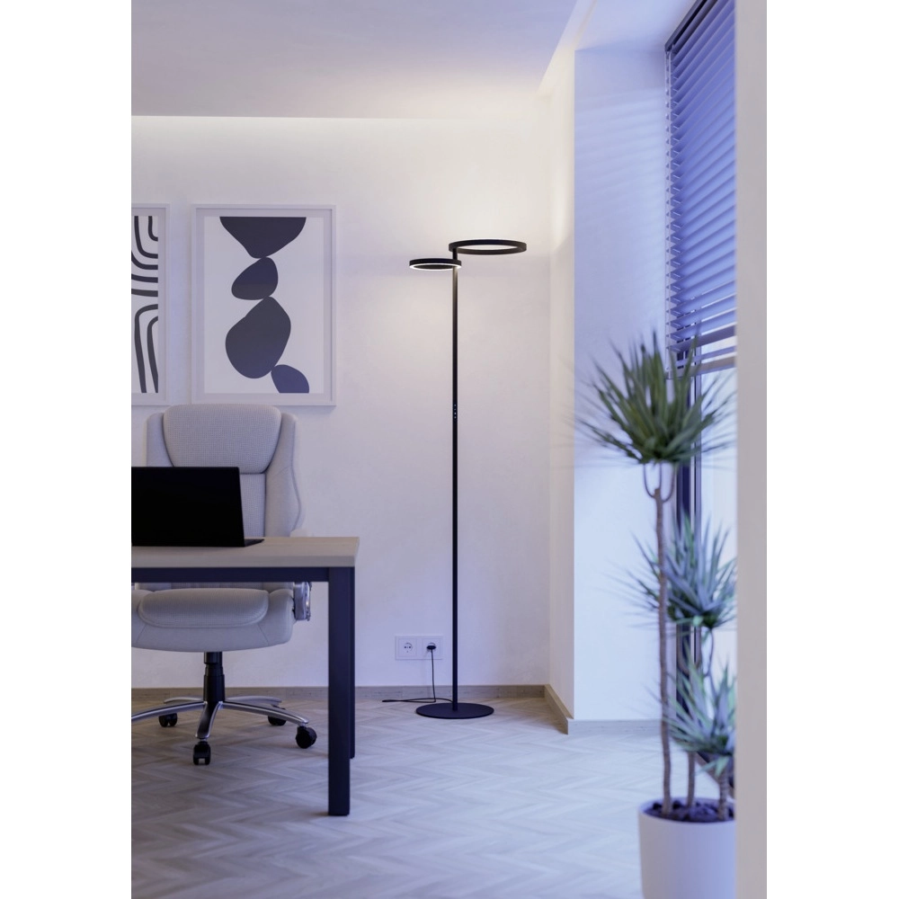 Design floor lamp Castelpoto 1 black Eglo 9008606357314
