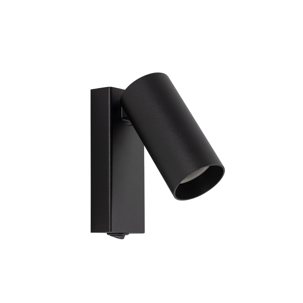 Directional spotlight Fourty with switch - black