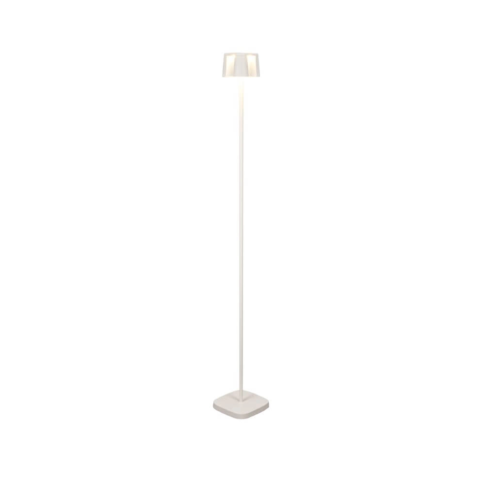 White floor lamp Nice for outdoors