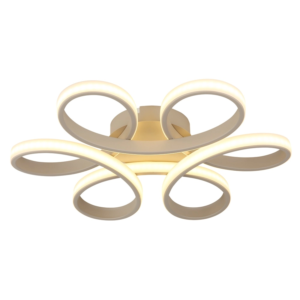 Design ceiling lamp Orbita sand brown