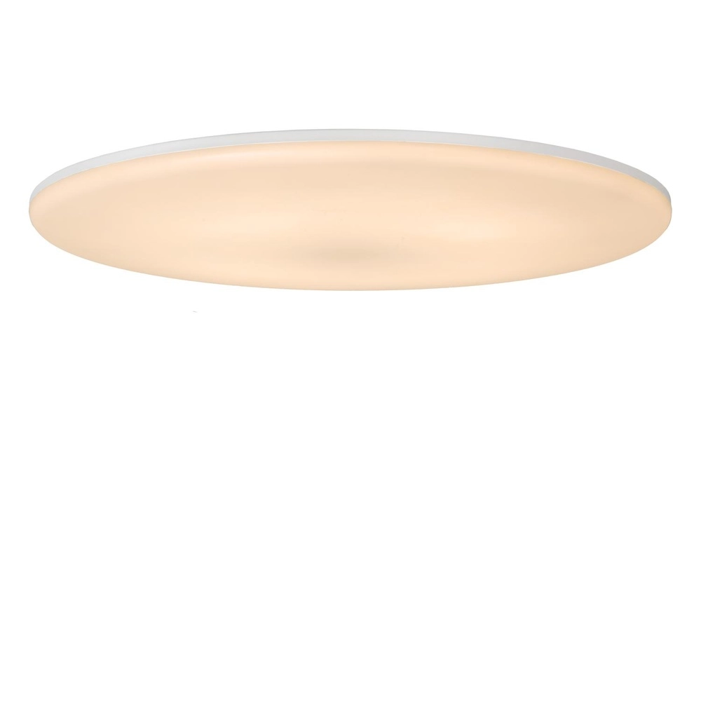 ceiling light Olson Ø 29cm white - IP44 Lucide 5411212792235