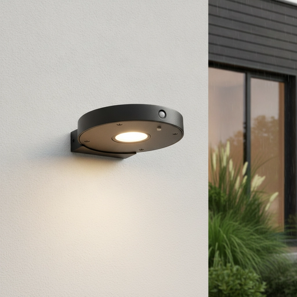 Solar wall lamp Aigo anthracite