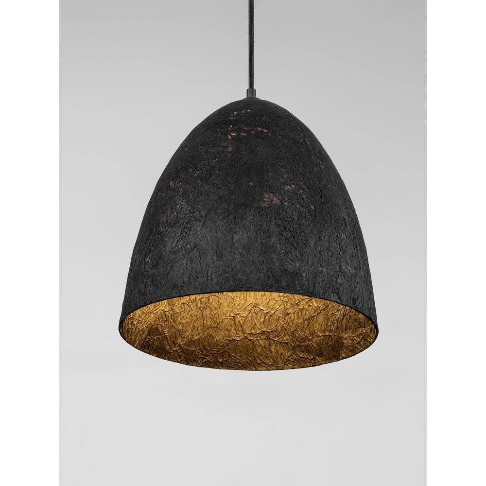 Pendant lamp Solis black Ø 36cm