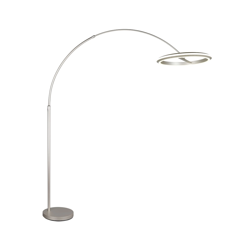 Floor lamp Amador nickel Trio 4017807688184