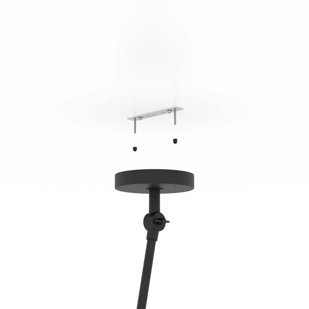Hanging lamp adjustable Pistunio black Stars of Light 9008606238033
