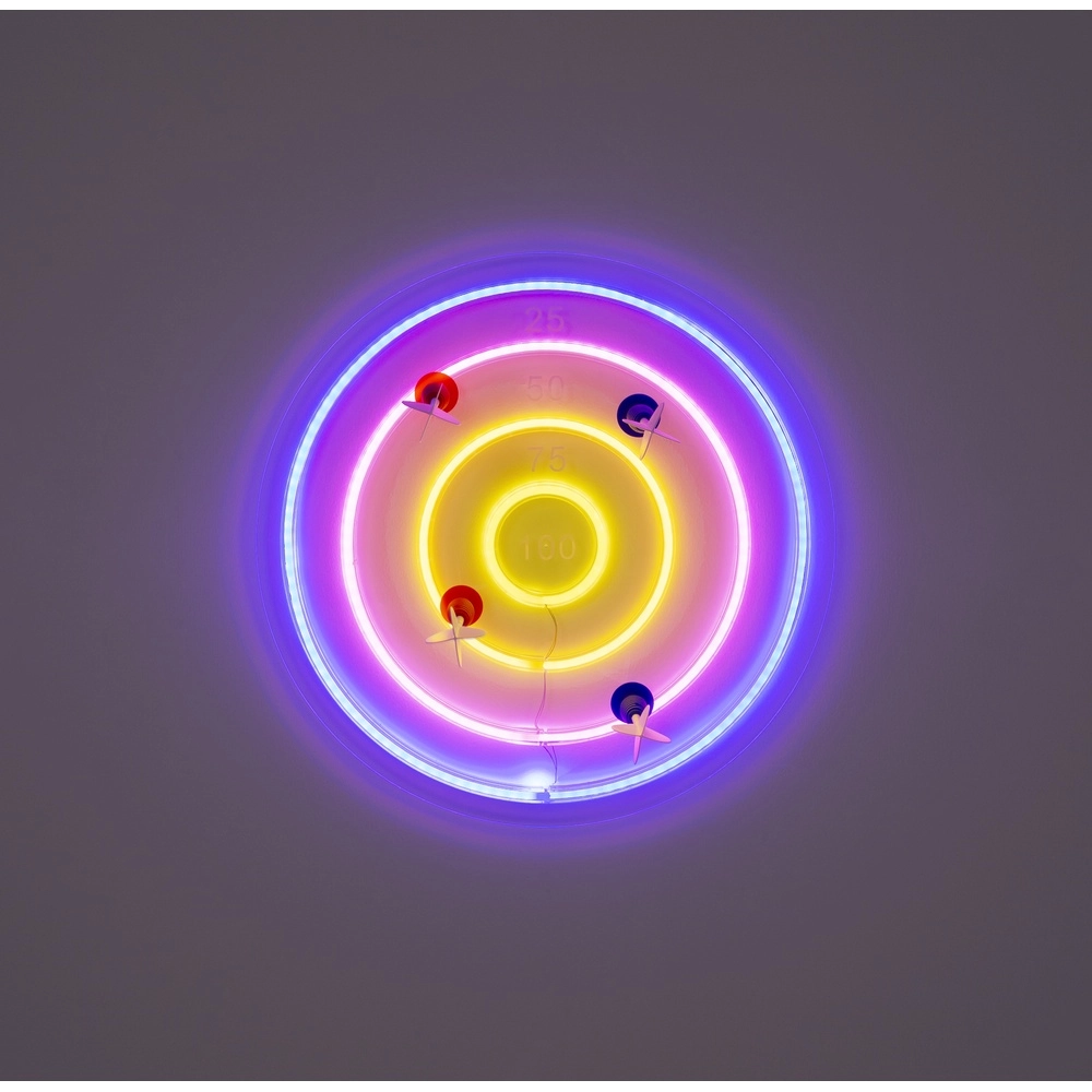 Wall lamp Darteri neon dartboard Globo 9007371583546