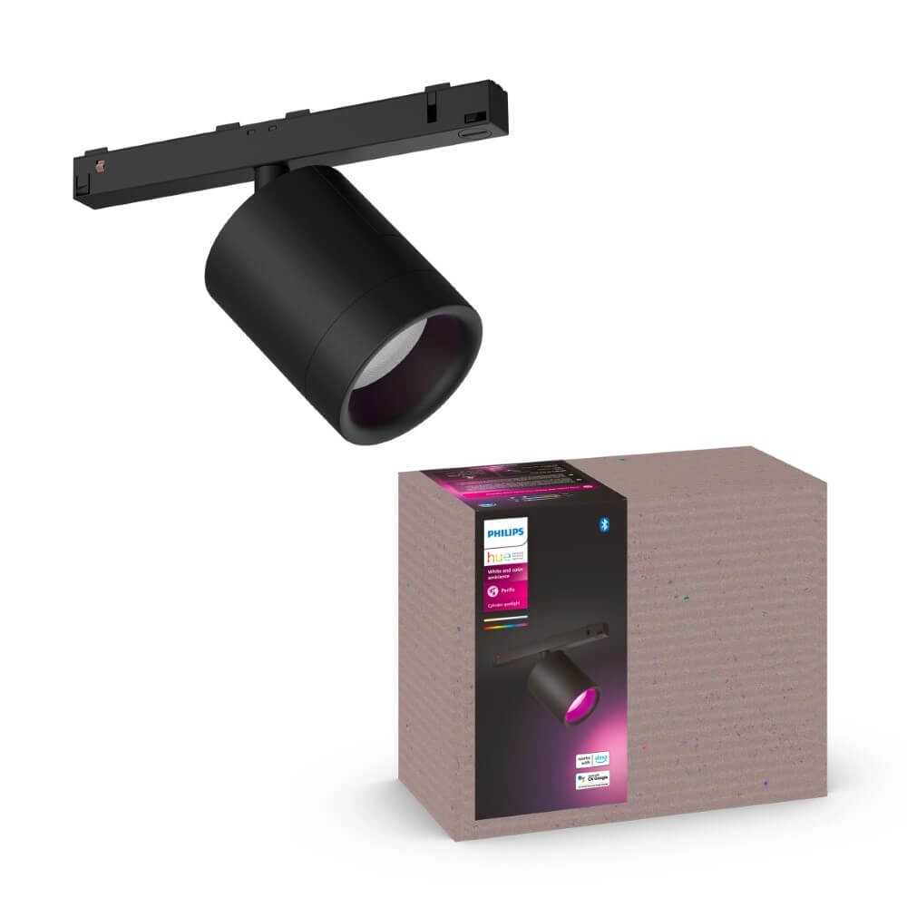 Hue Perifo - White and color extension spot black Philips 8719514407442