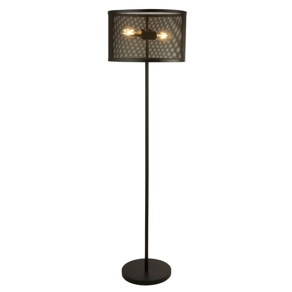 Black floor lamp Fishnet