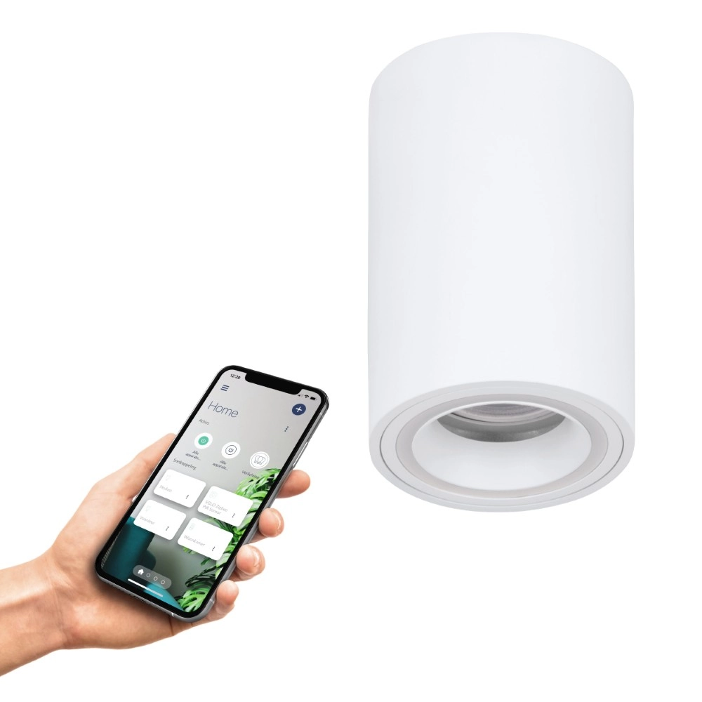 Zigbee surface-mounted spot Carosso-Z white Eglo 9008606312917
