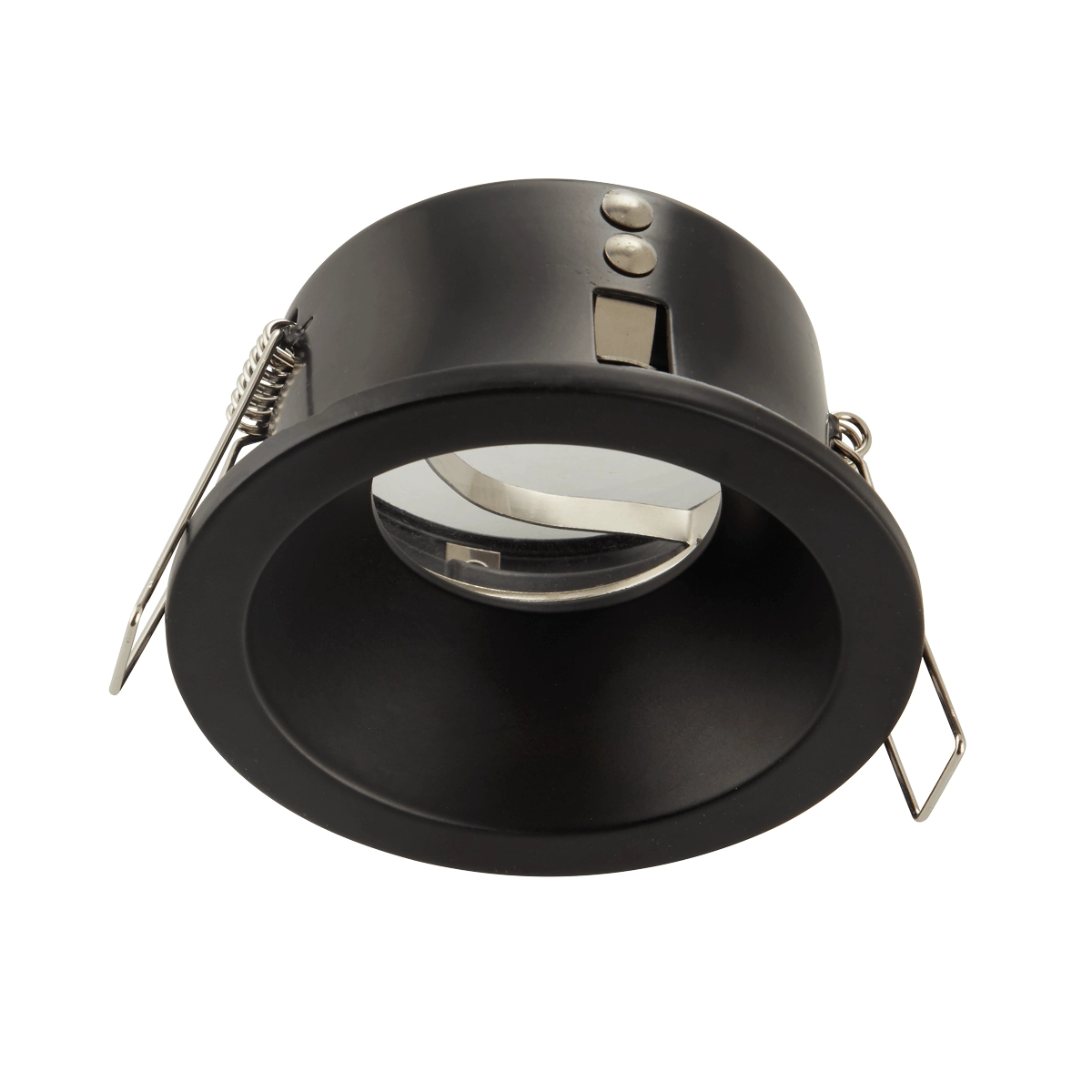 Recessed spotlight Slim Trim IP65 black Lyora