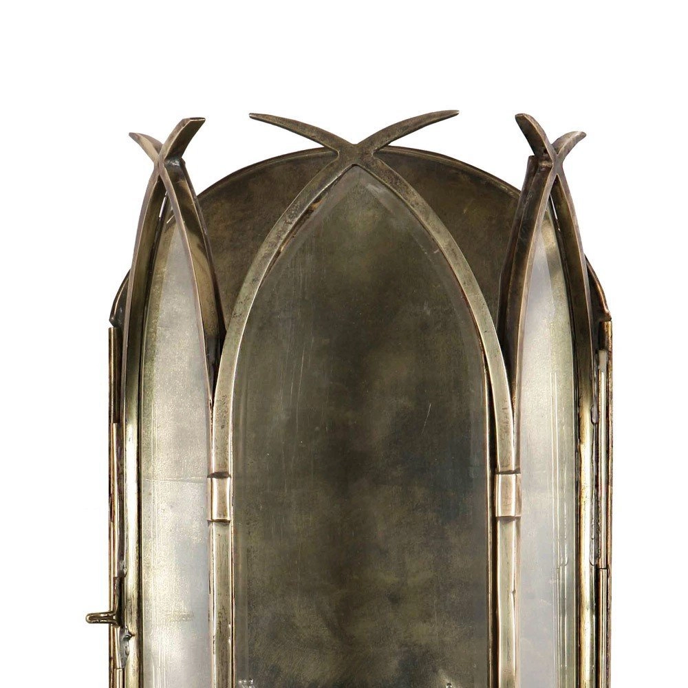 Antique wall lamp Gothic 61cm - antique copper (ant) Limehouse