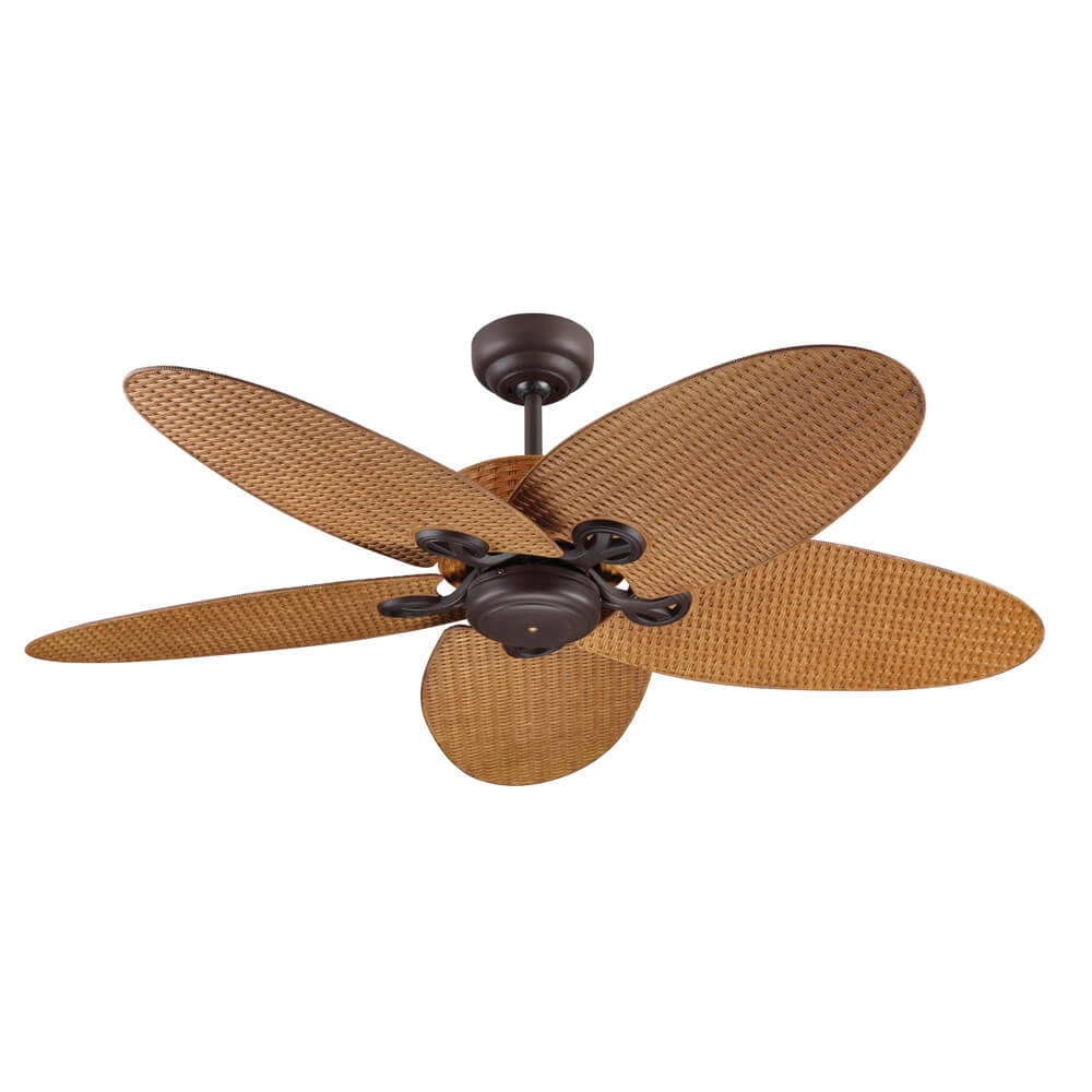 Ceiling fan Fijan bronze Ø132cm