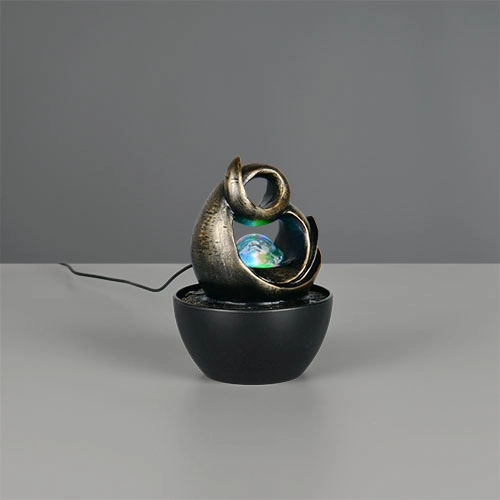 Table lamp Luma Brown Trio 4017807691375