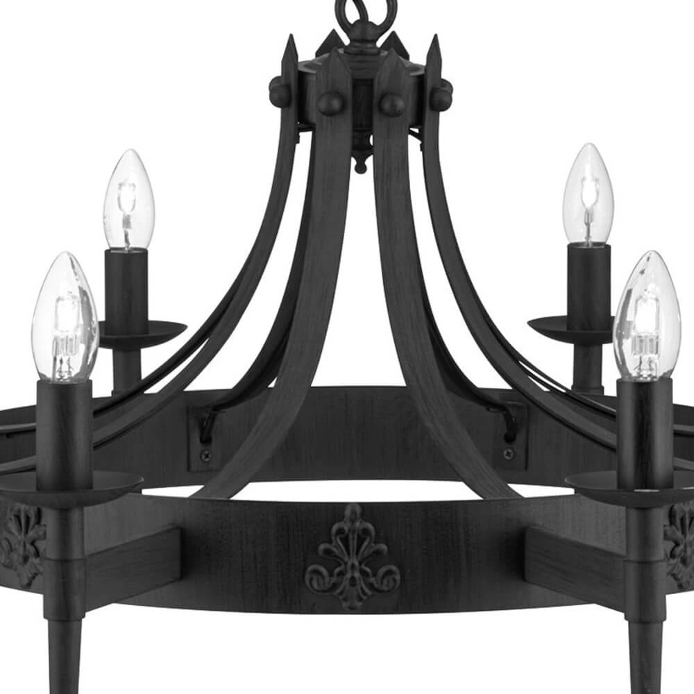 Castle chandelier Cartwheel II Ø 85cm Searchlight 5053423018553