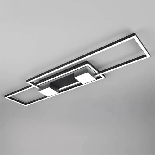 Led ceiling light 100x28 Albany black Trio 4017807610291