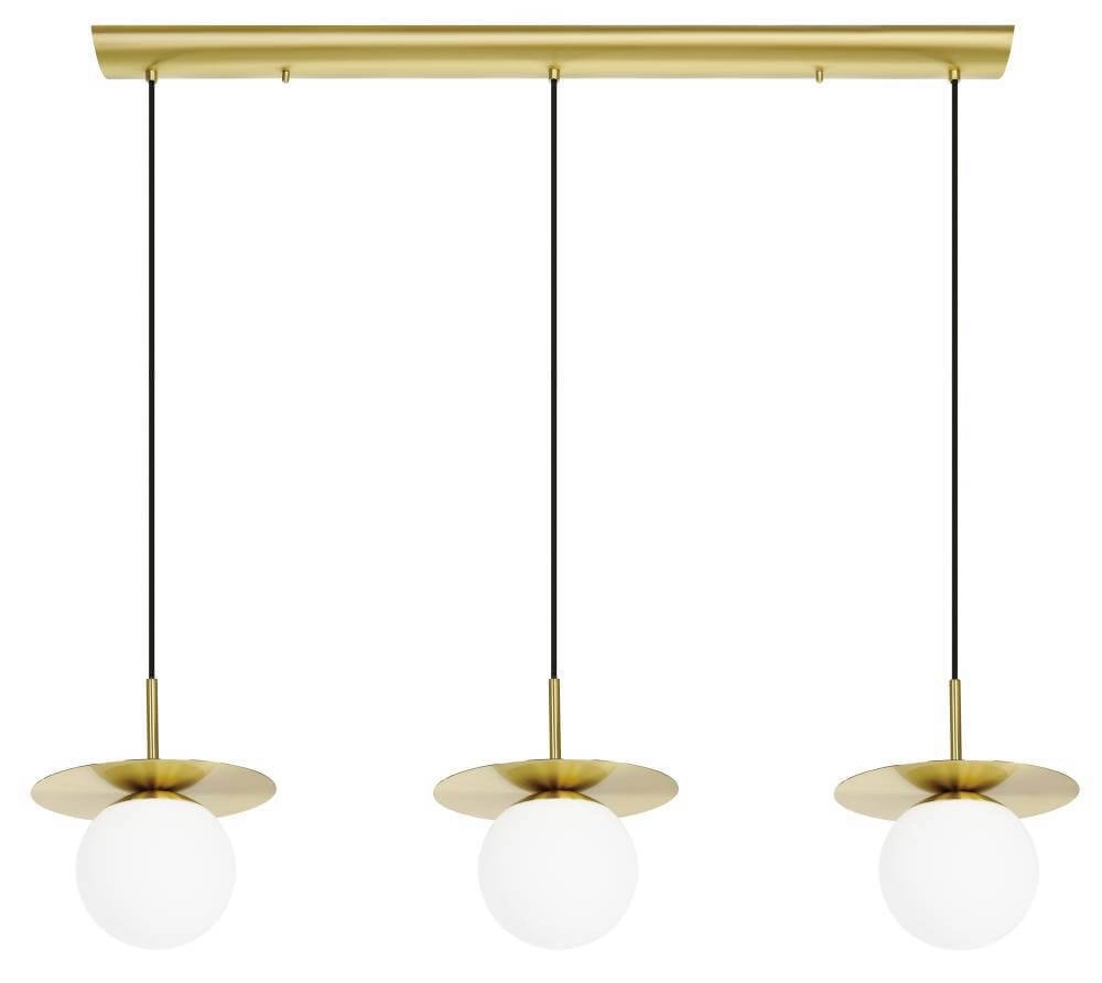 Glass dining room hanging lamp Arenales