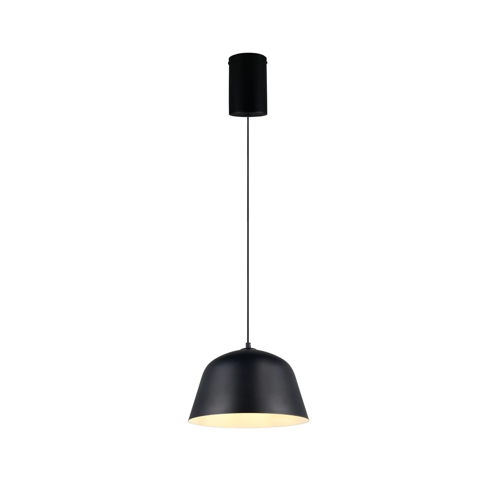 Design pendant lamp Tova Black Trio 4017807682304