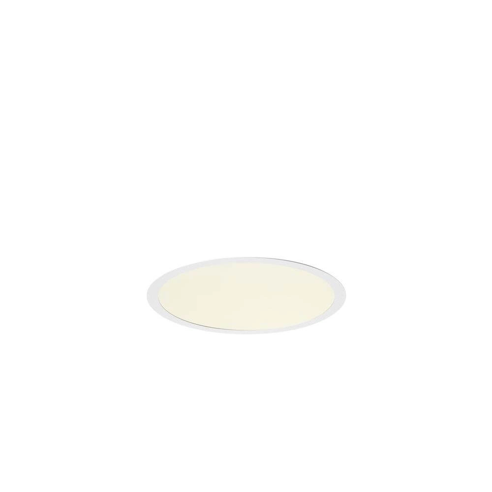 Recessed ceiling lamp Medo 30 white Ø 30cm with frame SLV 4024163297707
