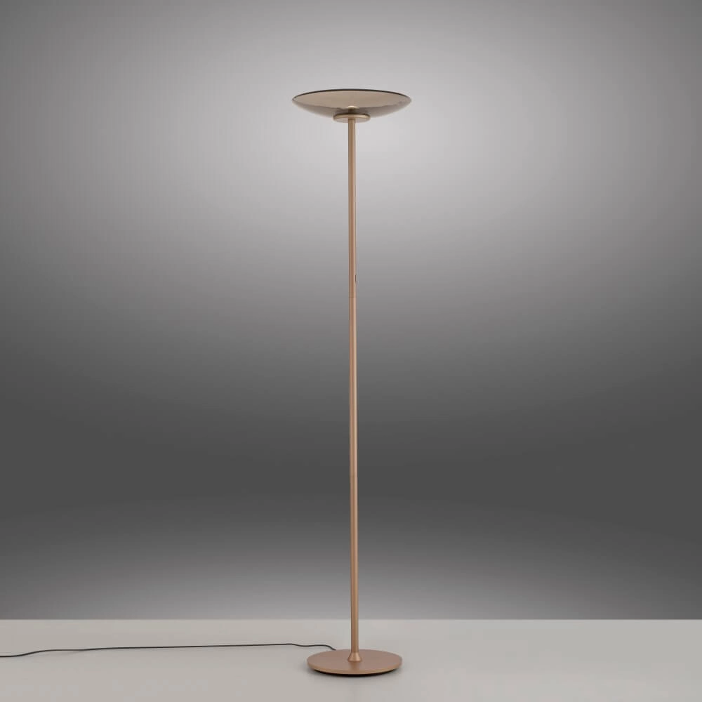 Bronze floor lamp Pure Moon design Paul Neuhaus 4012248382745