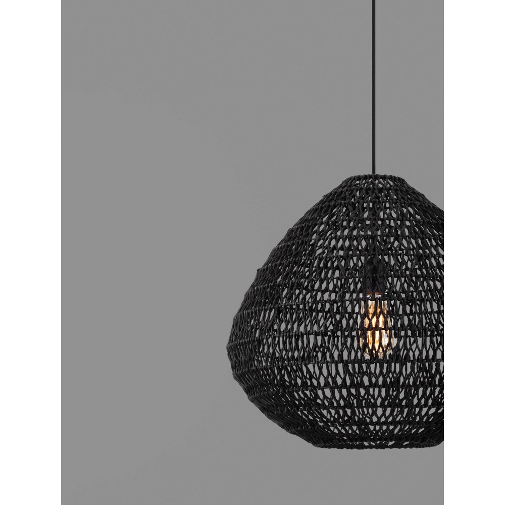 Bohemian pendant lamp Melody black Lyora 5212017452900