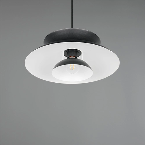 Pendant lamp design Amarila black Ø 40cm Trio 4017807682786