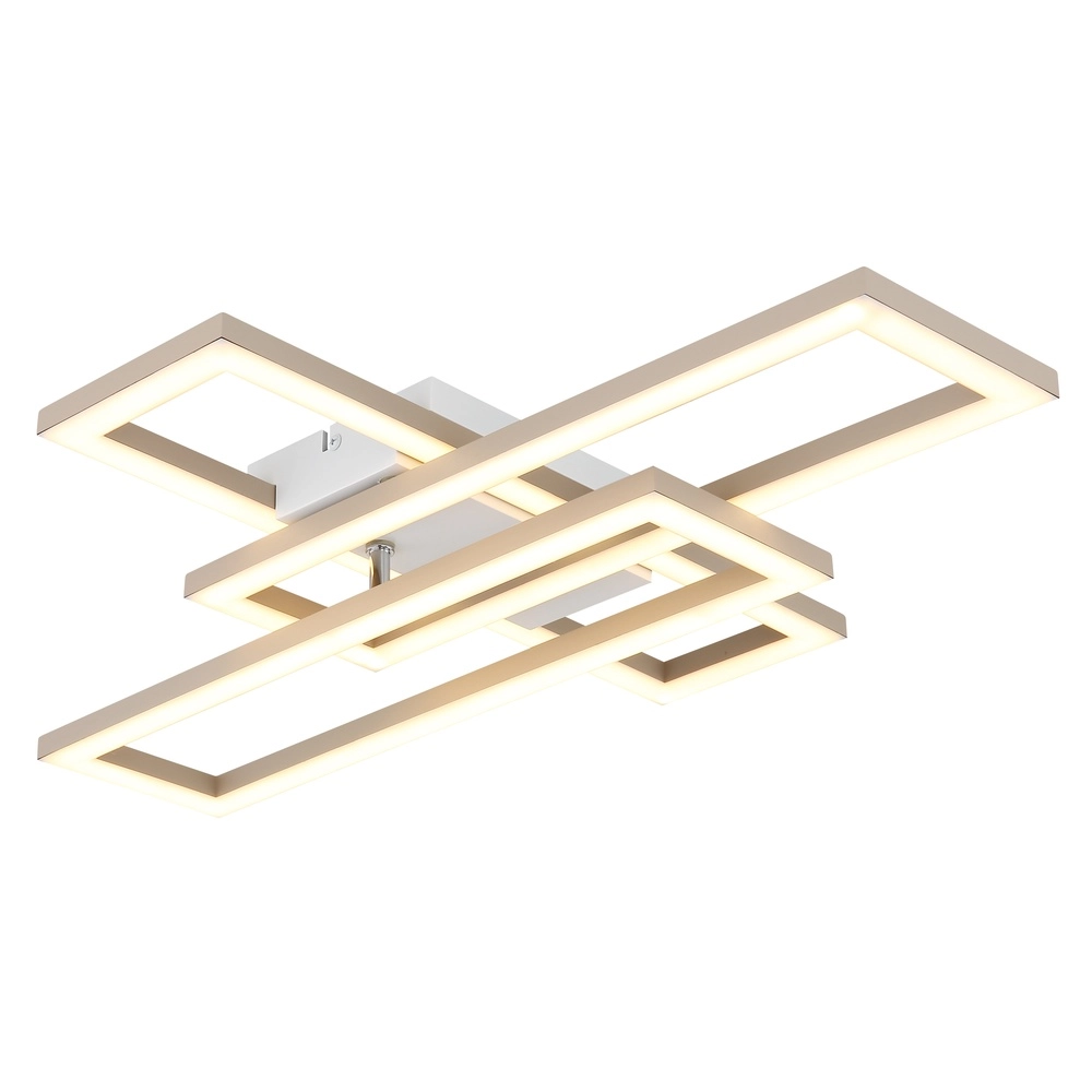 Modern ceiling lamp Wilton sand brown 40cm Globo 9007371575800