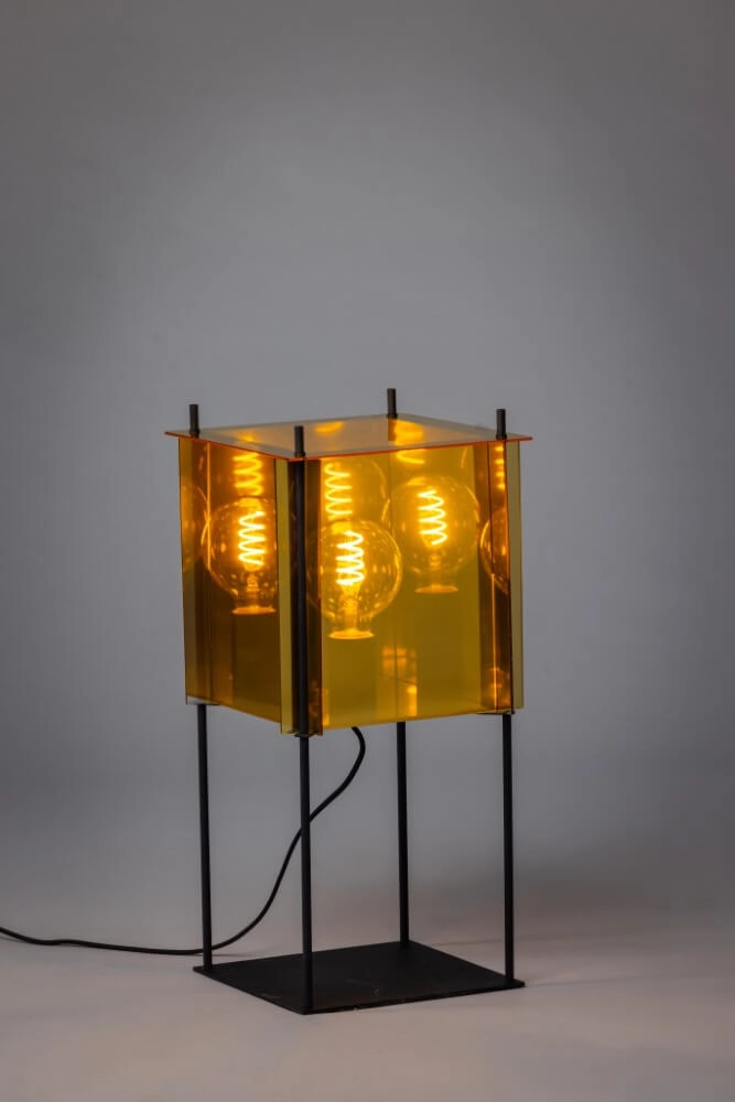 Square table lamp Cube 53cm ETH 8720195304906