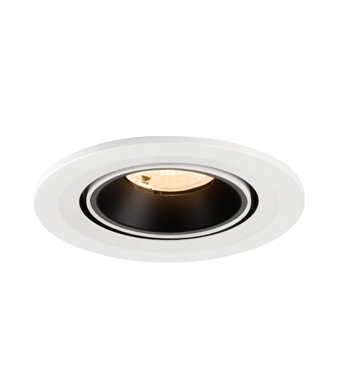 Recessed spotlight Numinos Gimble S white/black 2700K - 40deg SLV 4024163313636