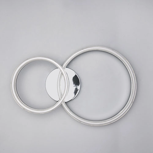 Modern ceiling lamp Mova S chrome Trio 4017807682175