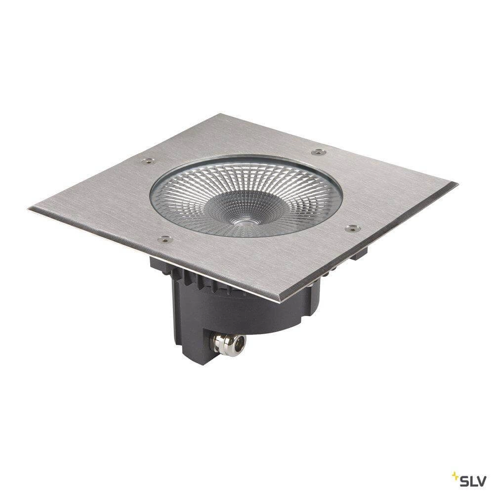 Bright LED ground spotlight Rocci square SLV 4024163262088