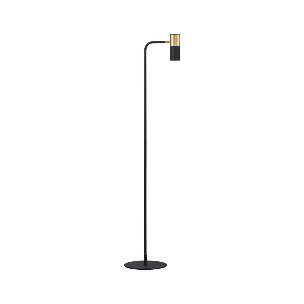 Floor lamp Pongo black with gold Lyora 5212017441799