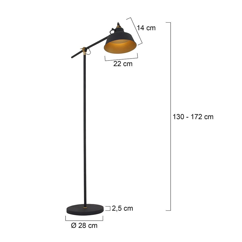 Floor lamp Mexlite Steinhauer 8712746114744