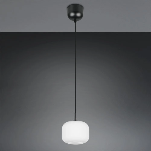 Pendant lamp Signe white Ø 15cm Trio 4017807686715