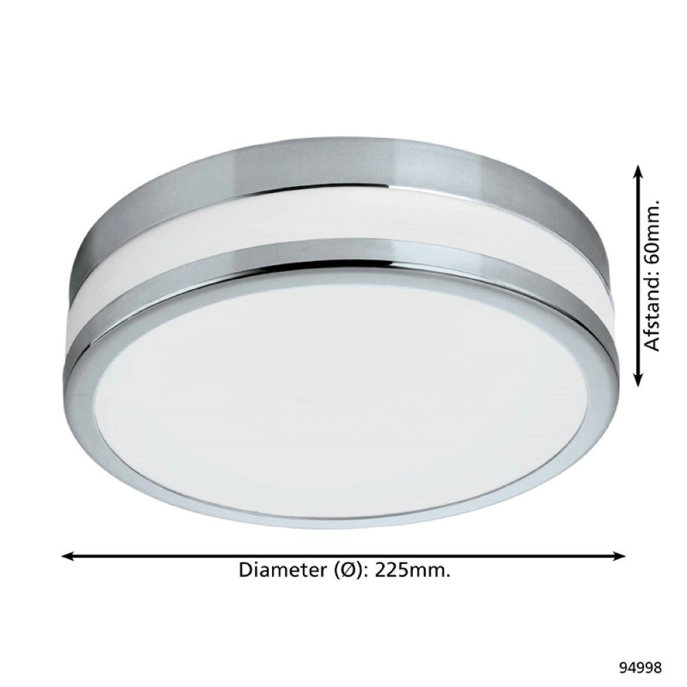 LED flush ceiling light Led Palermo 22.5cm Eglo 9002759949983