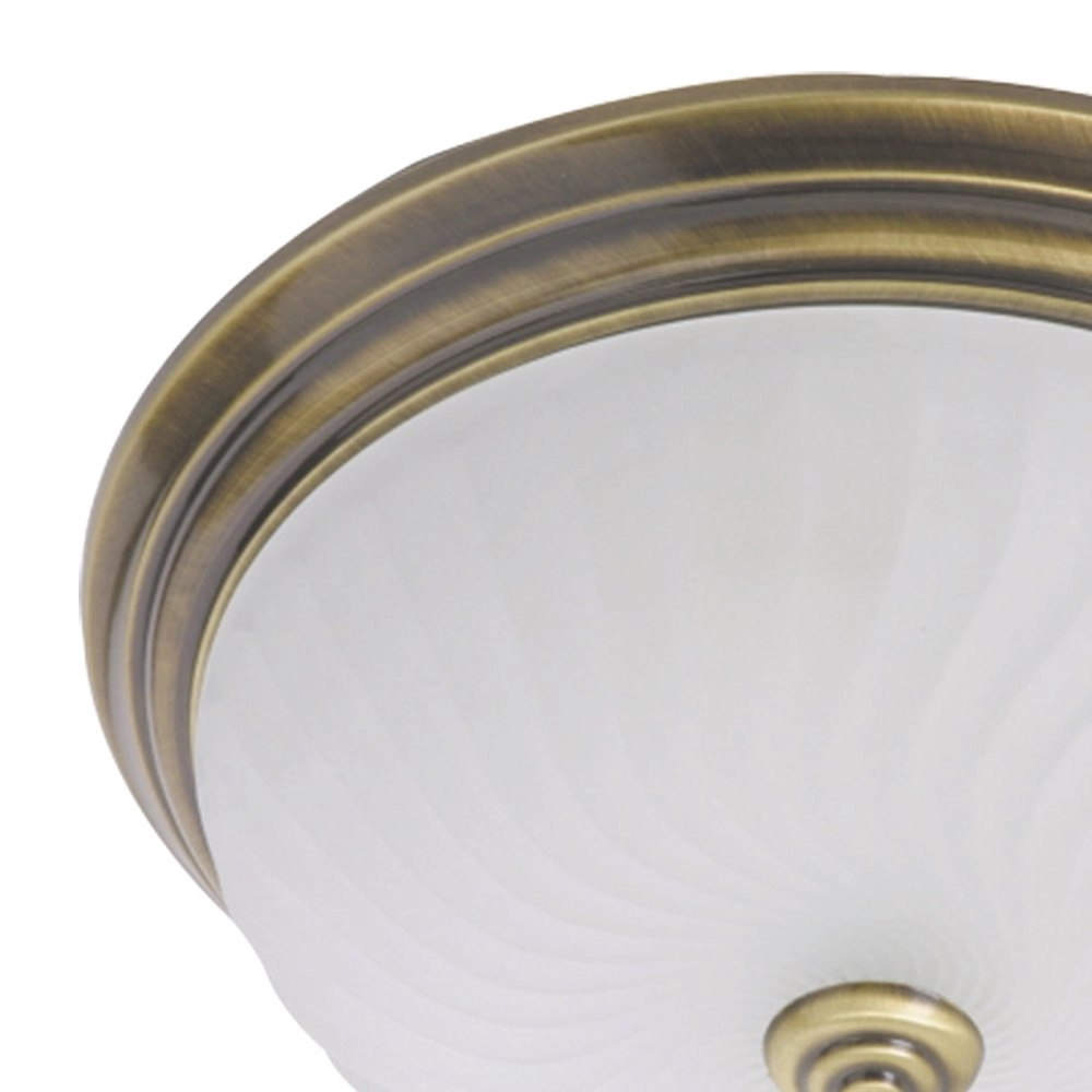 Lamp Ceiling and Wall or wall lamp bronze brown 30cm Steinhauer 8712746023008