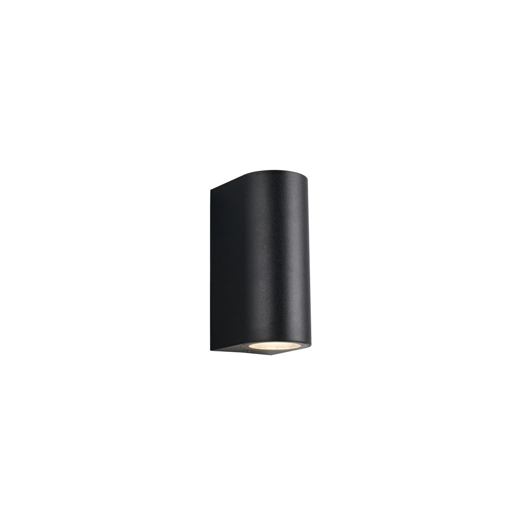 Up & downlighter Soria Round Black